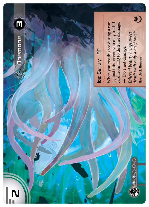 Full-art Anemone from the Midnight Sun Booster Pack